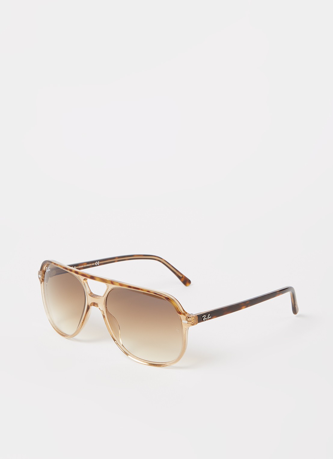 Ray-Ban Bill zonnebril RB2198  - voorkant 3 lichtbruin