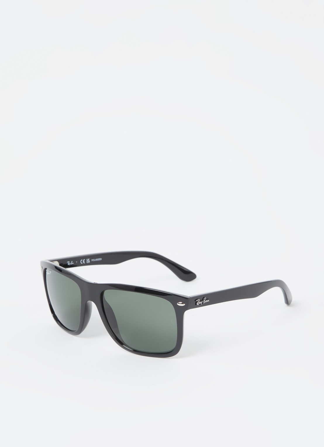 Ray-Ban Boyfriend Two zonnebril gepolariseerd RB4547 - voorkant zwart