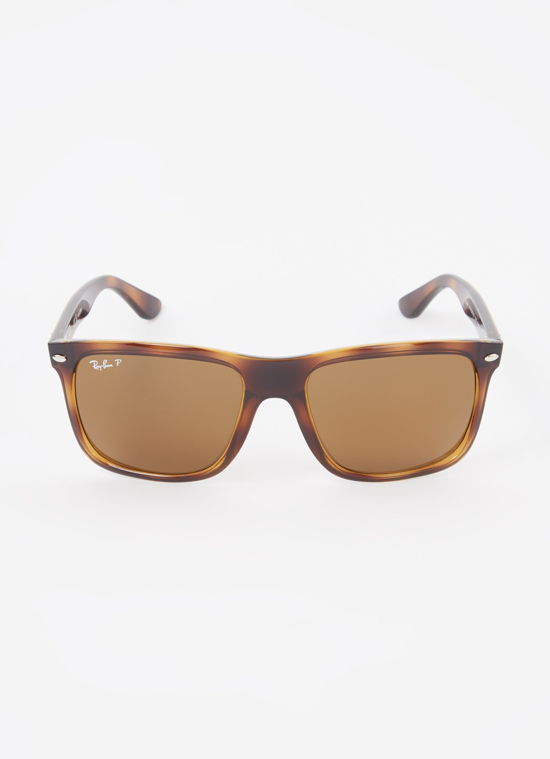 Ray-Ban Boyfriend Two zonnebril gepolariseerd RB4547 - detail 3 donkerbruin