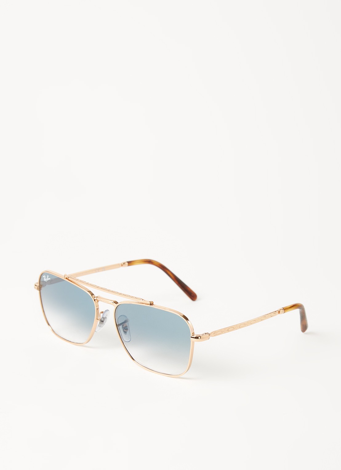 Ray-Ban Caravan zonnebril RB3636 - voorkant 3 roségoud