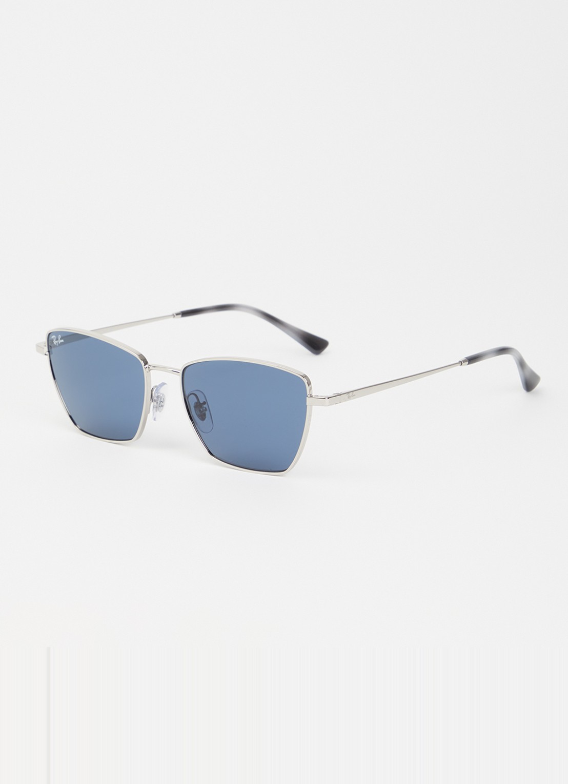 Ray-Ban Cat Eye zonnebril RB3783 - voorkant zilver