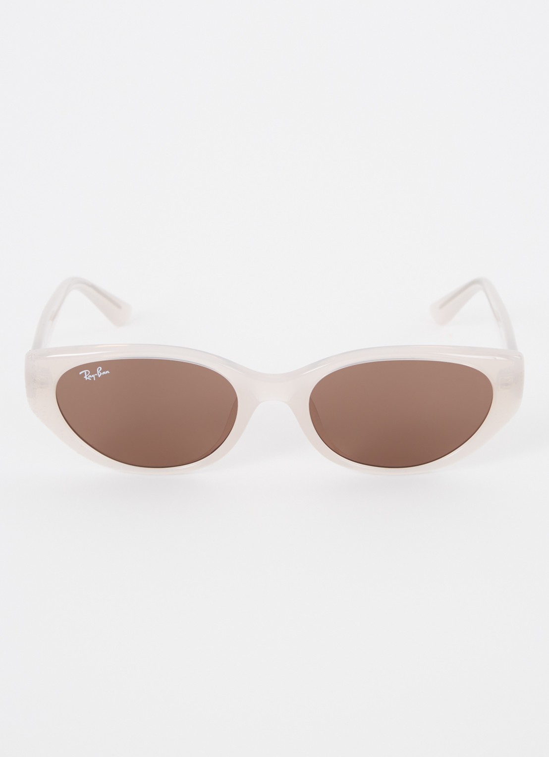 Ray-Ban Cat Eye zonnebril RB4457D - detail lichtroze