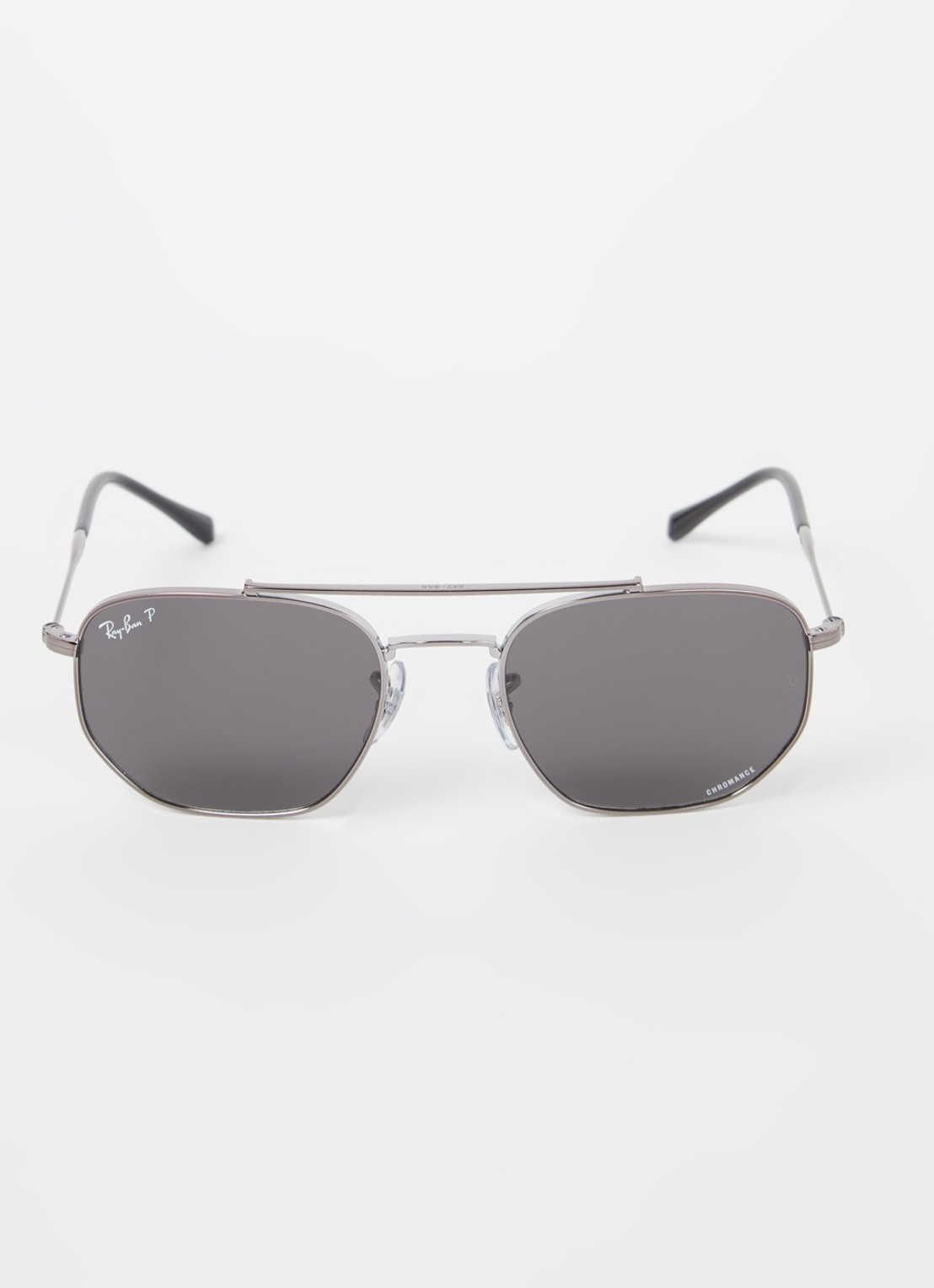 Ray-Ban Chromance zonnebril gepolariseerd RB3707 - detail 2 antraciet