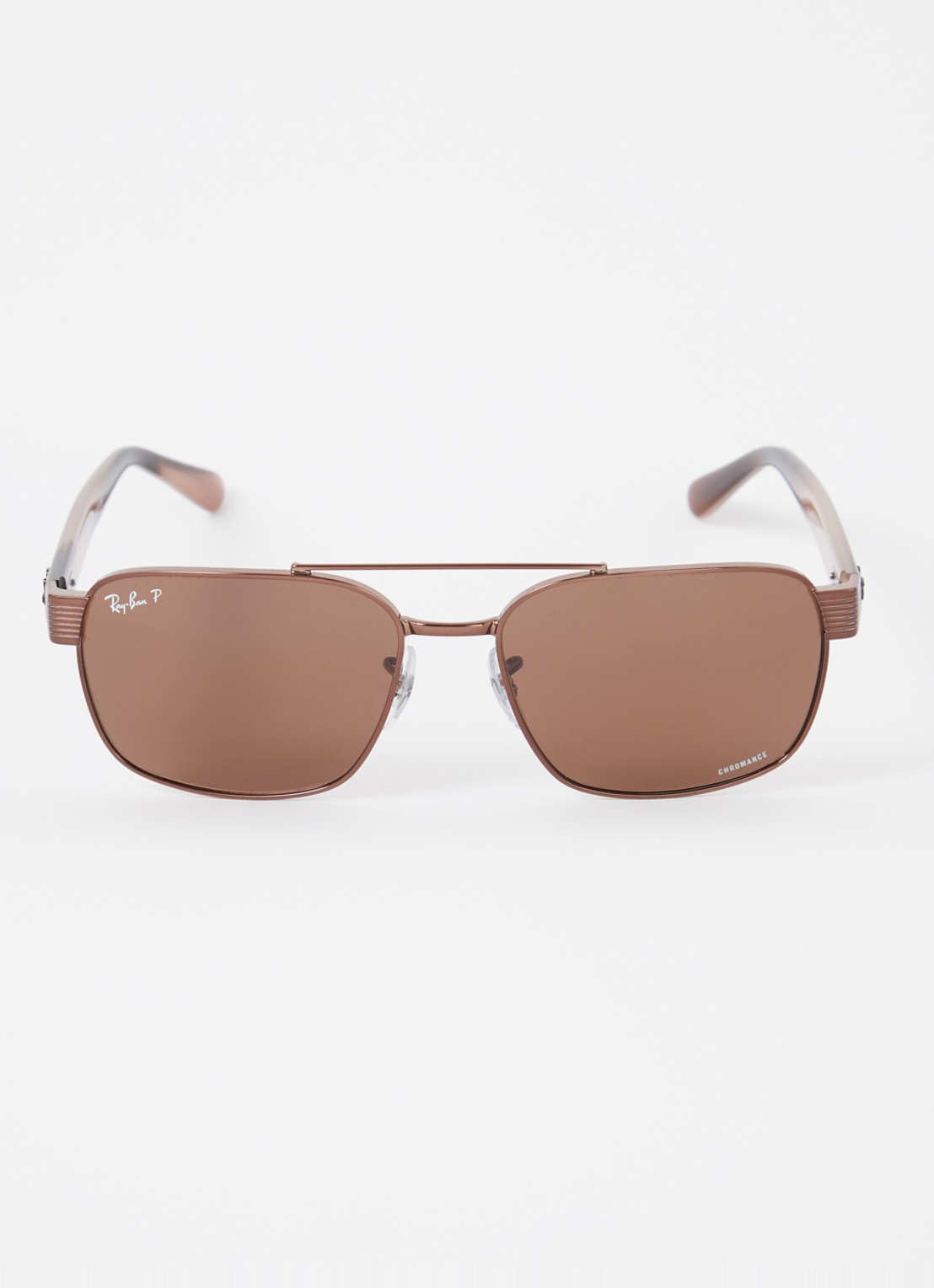 Ray-Ban Chromance zonnebril gepolariseerd RB3751CH - detail 2 donkerbruin