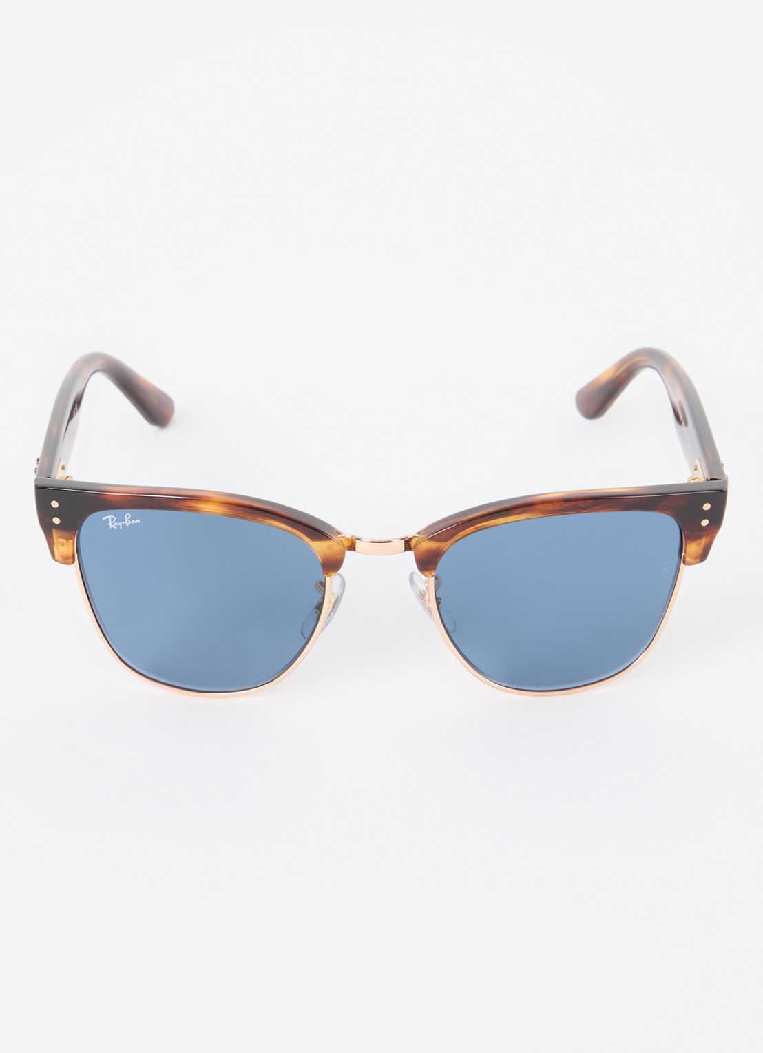 Ray-Ban Clubmaster Reverse zonnebril RBR0504S - detail bruin