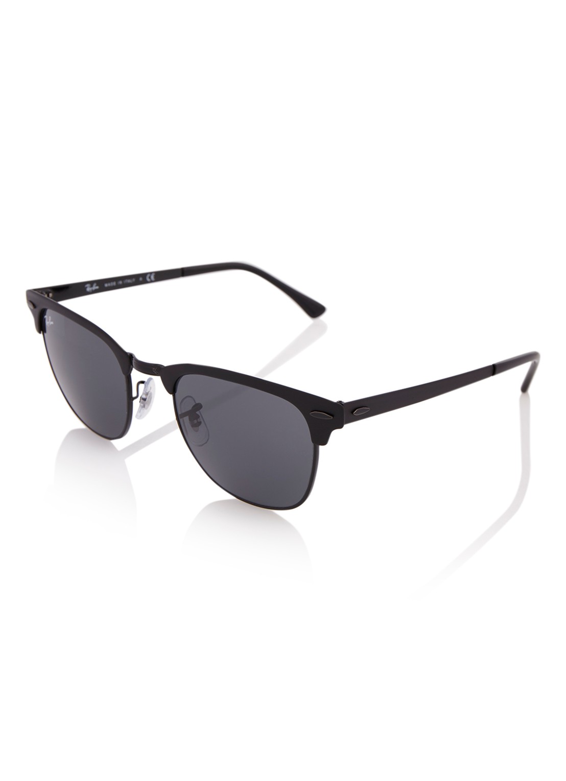 Ray-Ban Çlubmaster zonnebril RB3716 - voorkant zwart