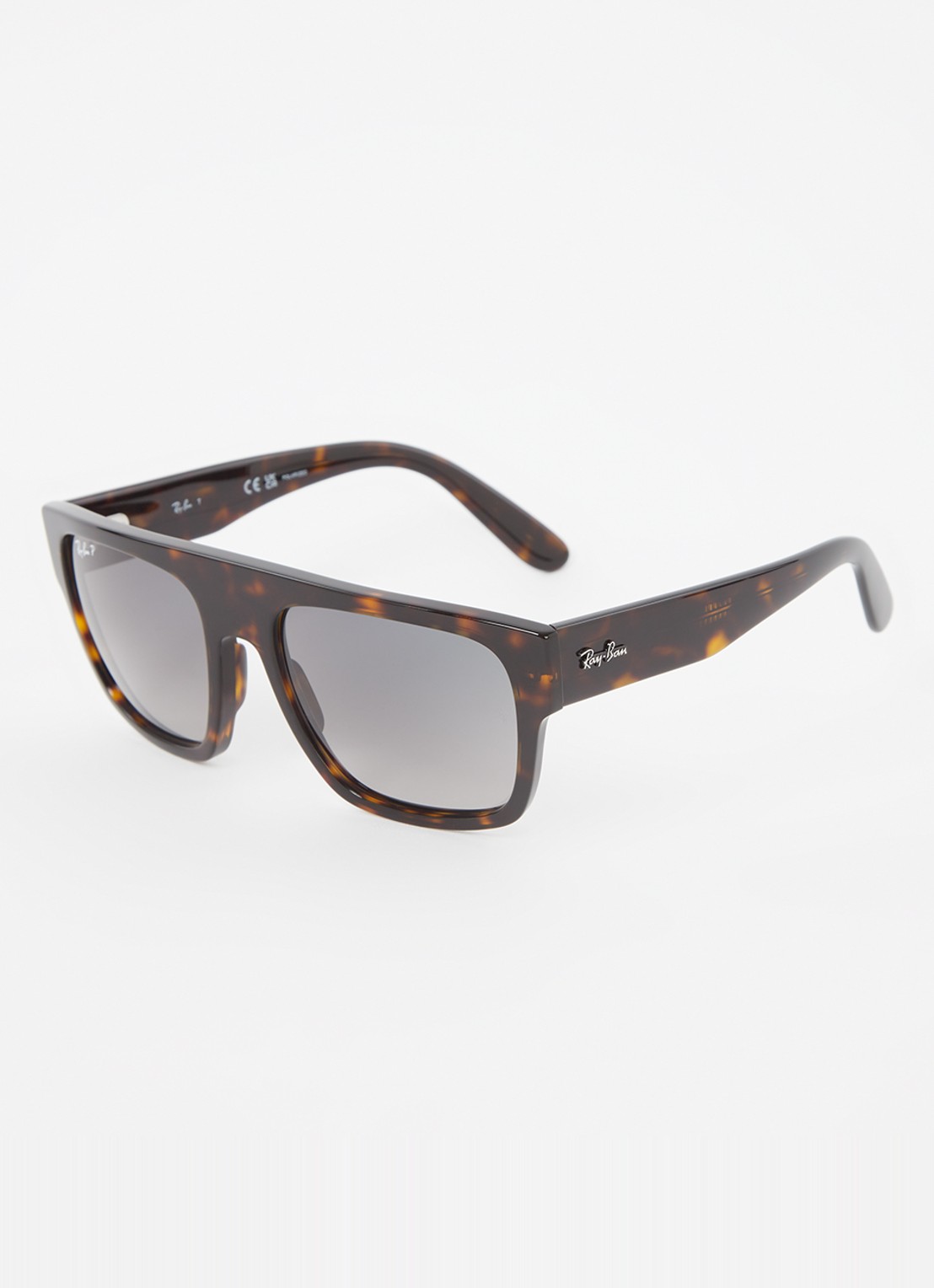 Ray-Ban Drifter zonnebril gepolariseerd RB0360S - voorkant 4 donkerbruin