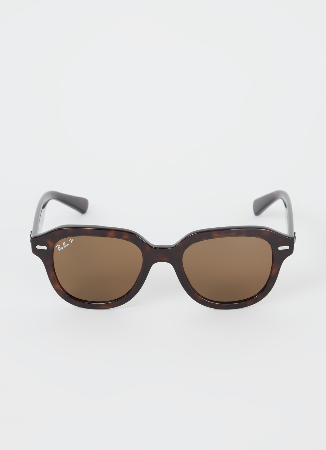 Ray-Ban Erik zonnebril gepolariseerd RB4398  - detail 2 lichtbruin