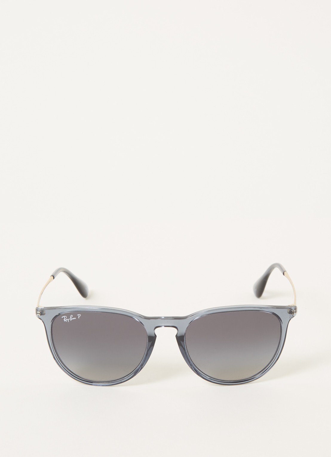 Ray-Ban Erika zonnebril gepolariseerd RB4171 - voorkant 4 blauwgrijs