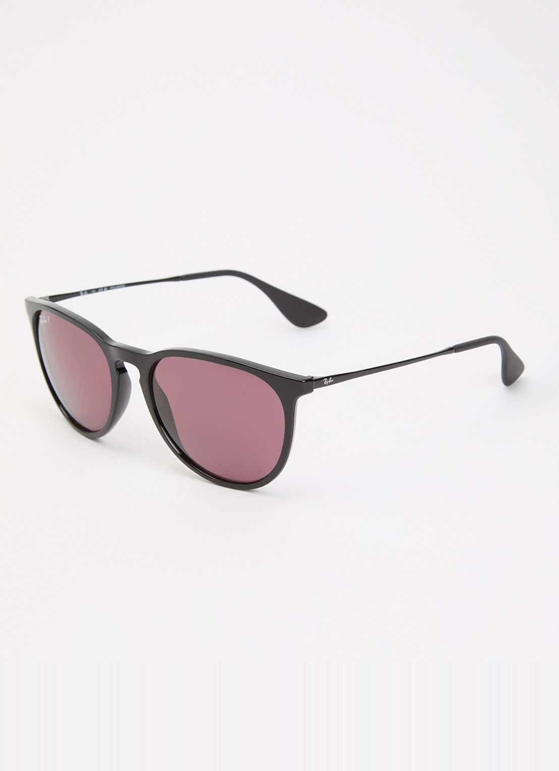 Ray-Ban Erika zonnebril RB4171 gepolariseerd - voorkant 4 zwart