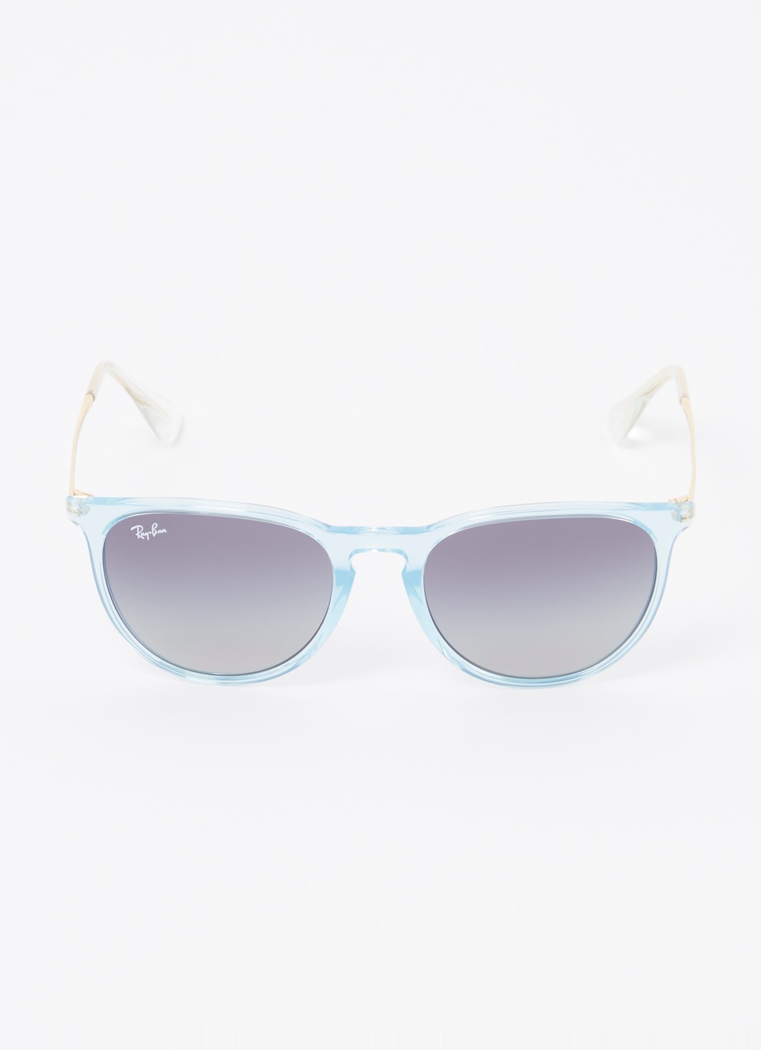 Ray-Ban Erika zonnebril RB4171 - detail 3 lichtblauw