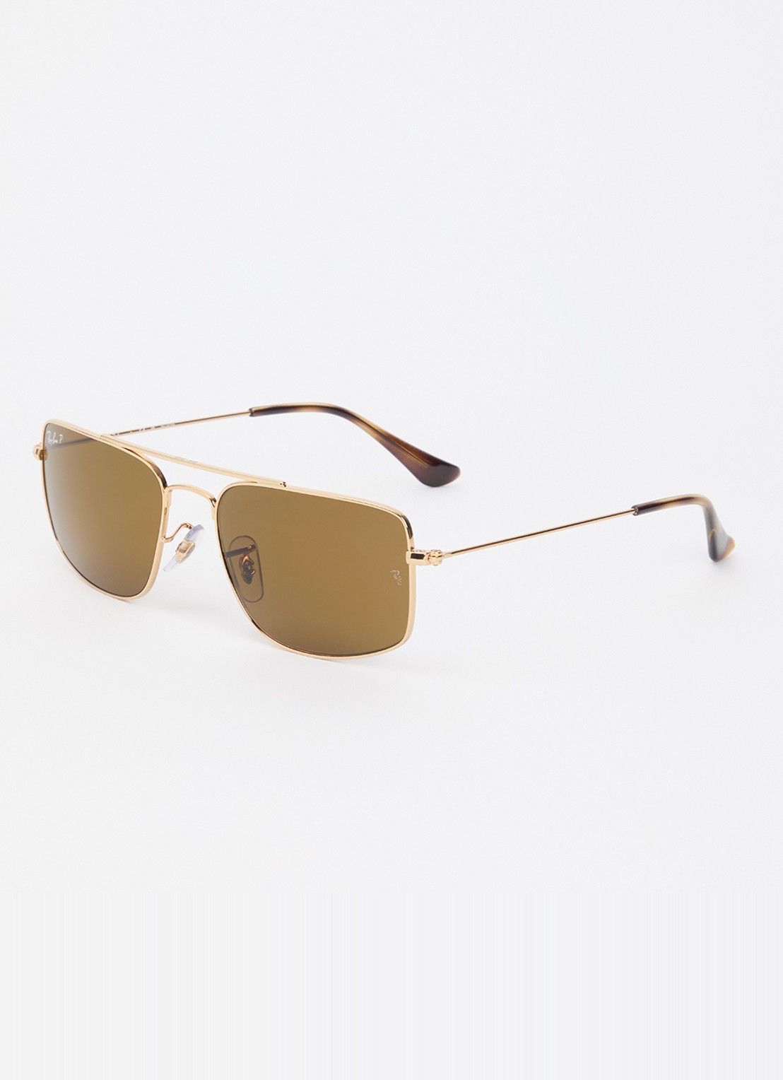 Ray-Ban Explorer 3 zonnebril gepolariseerd RB3779 - voorkant goud