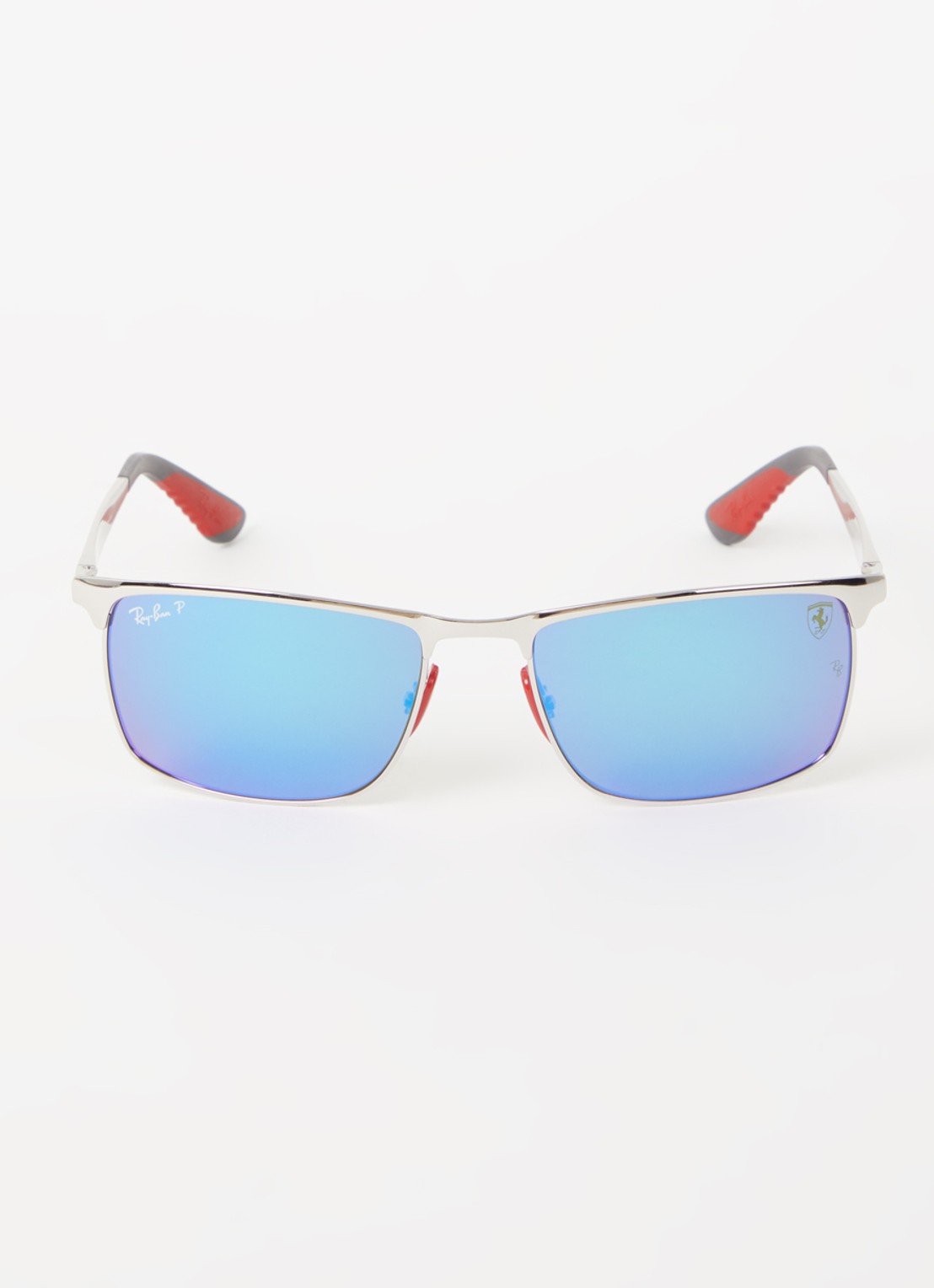 Ray-Ban Ferrari zonnebril RB3726M - detail zilver