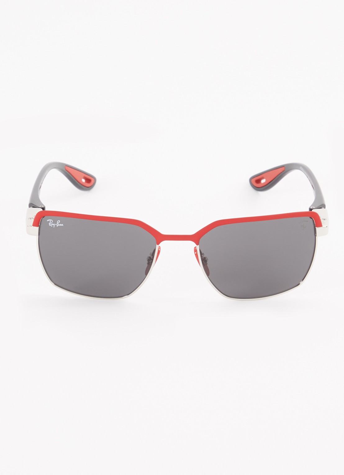 Ray-Ban Ferrari zonnebril RB3743M - detail 3 zilver