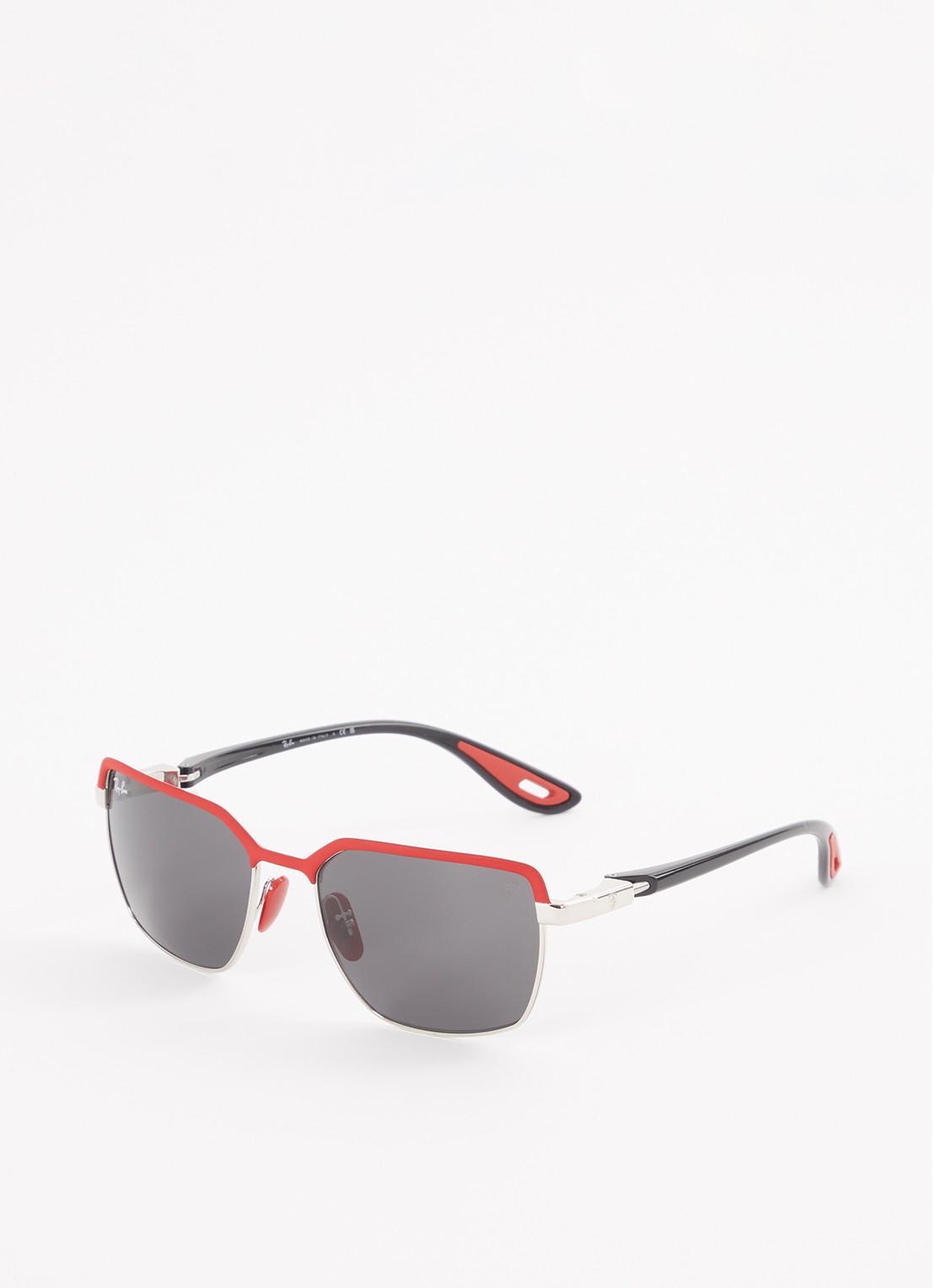 Ray-Ban Ferrari zonnebril RB3743M - voorkant zilver