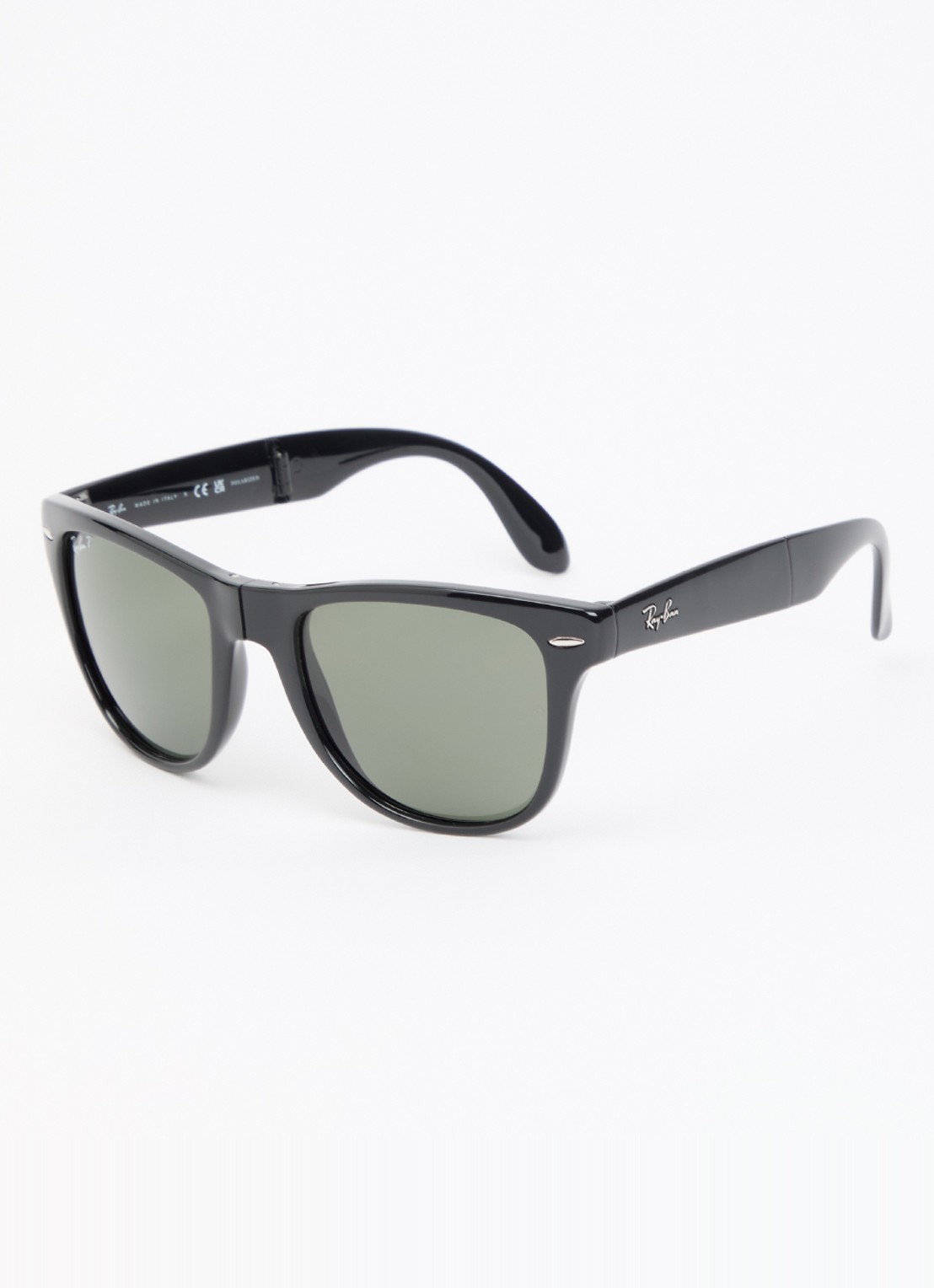Ray-Ban Folding Classic wayfarer zonnebril RB4105  - voorkant zwart