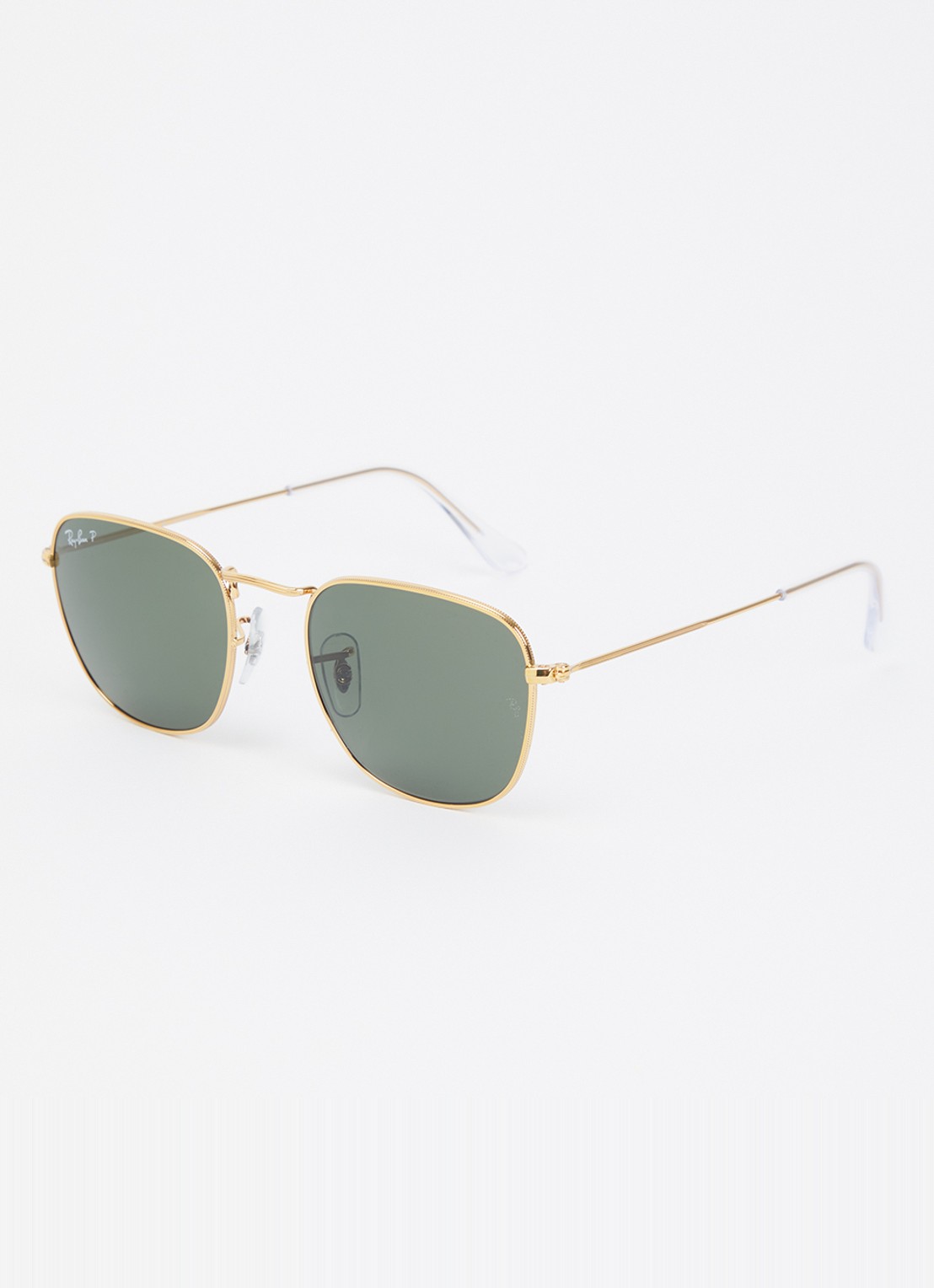 Ray-Ban Frank zonnebril gepolariseerd RB3857 - voorkant goud