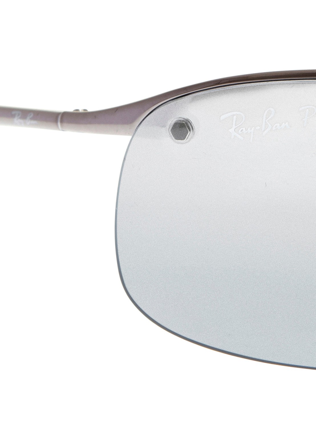 Ray-Ban Herenzonnebril Gepolariseerd RB3183 - detail 3 zilver