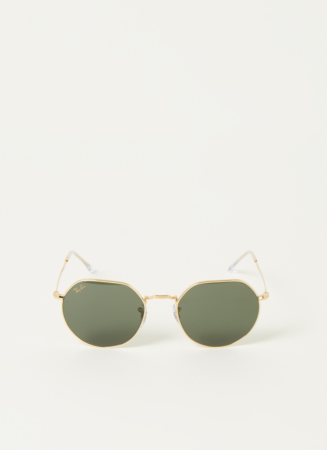 Ray-Ban Jack zonnebril RB3565 - voorkant 4 goud