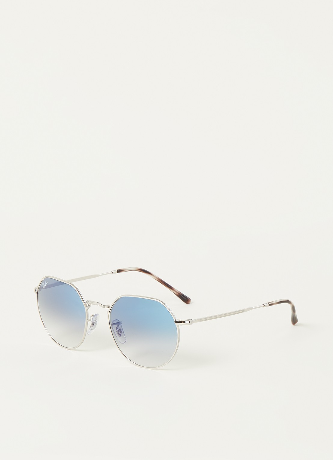Ray-Ban Jack zonnebril RB3565 - voorkant zilver