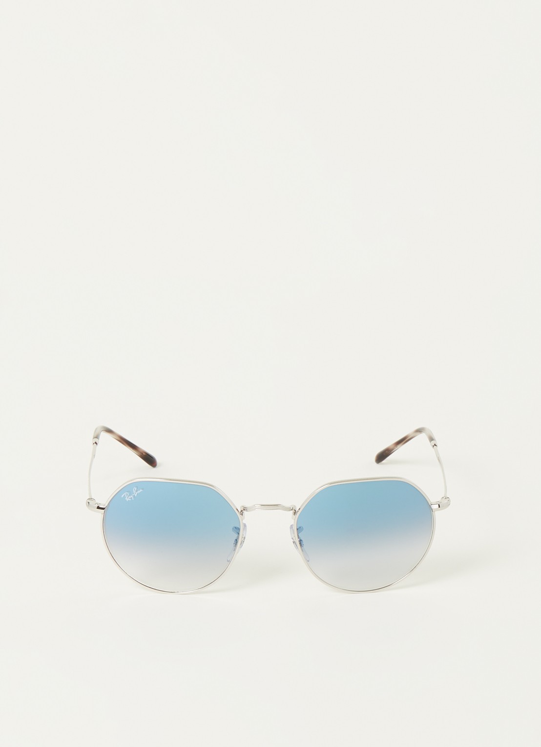 Ray-Ban Jack zonnebril RB3565 - voorkant 2 zilver
