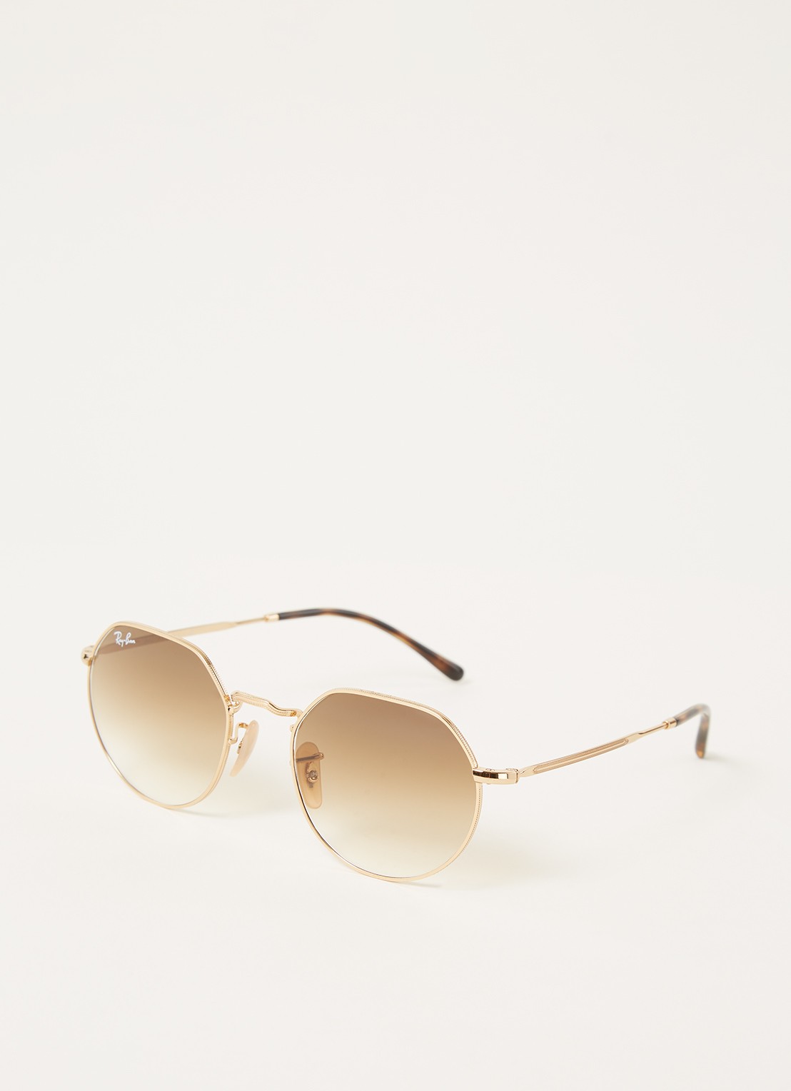 Ray-Ban Jack zonnebril RB3565 - voorkant 2 goud