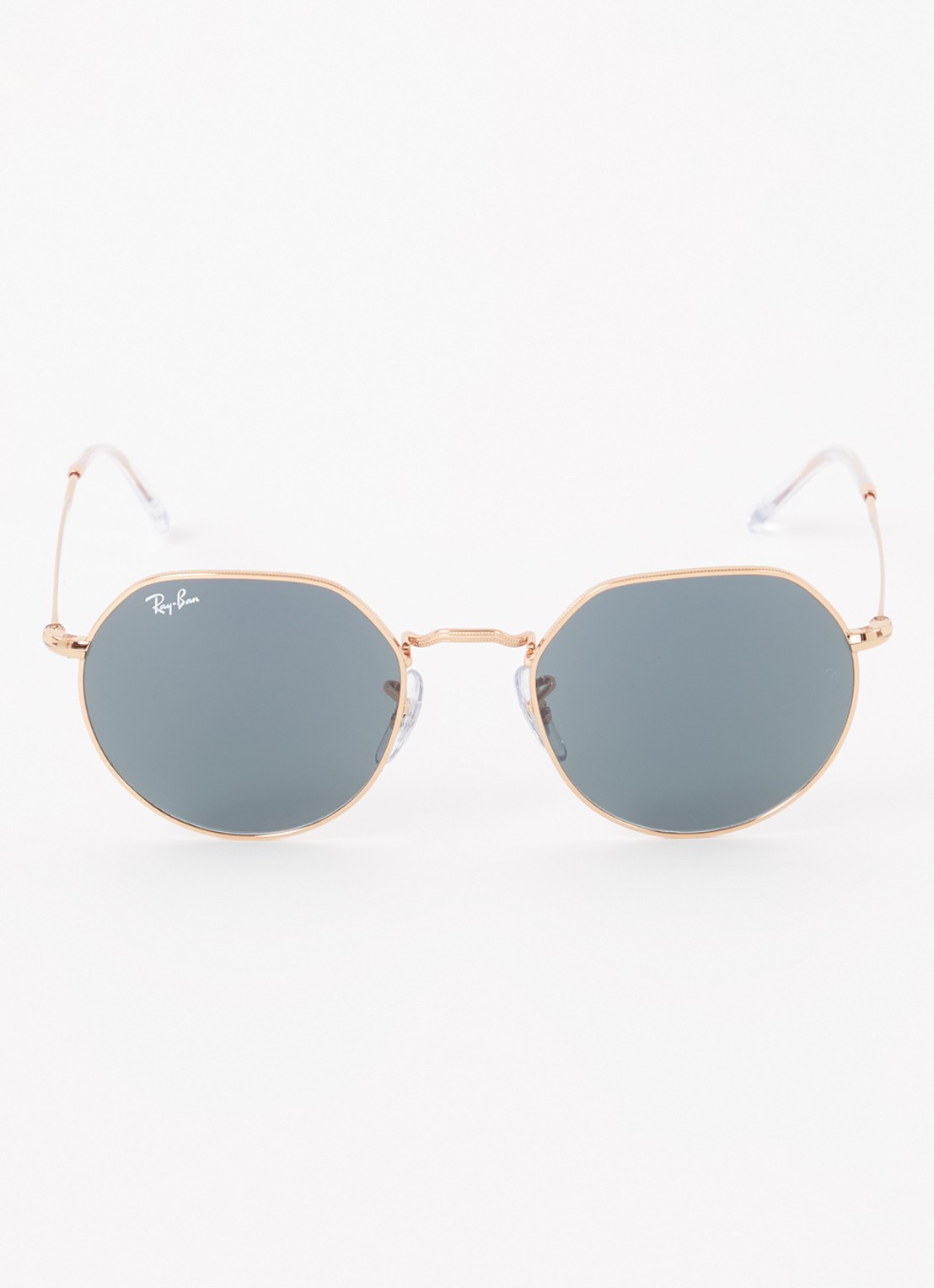 Ray-Ban Jack zonnebril RB3565  - detail roségoud