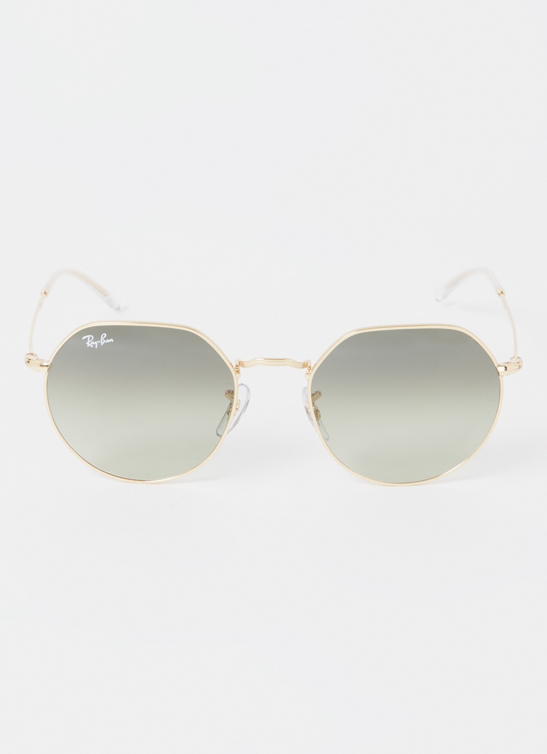 Ray-Ban Jack zonnebril RB3565 - detail 2 goud