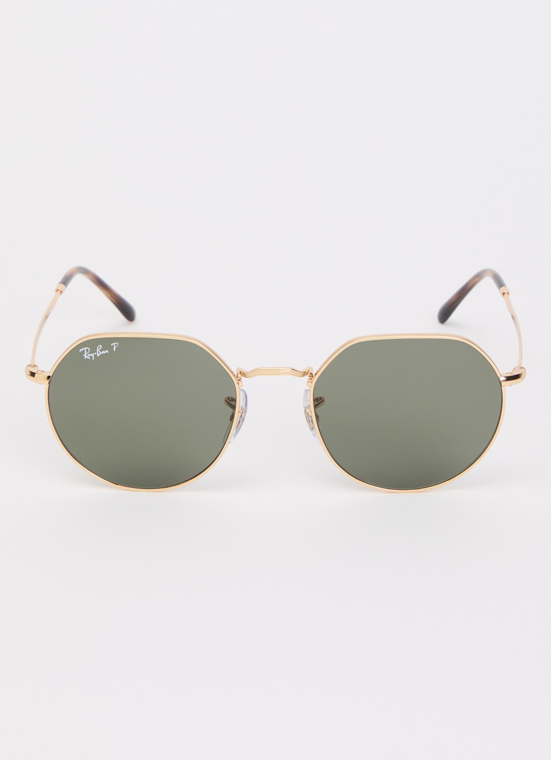 Ray-Ban Jack zonnebril RB3565 - detail goud