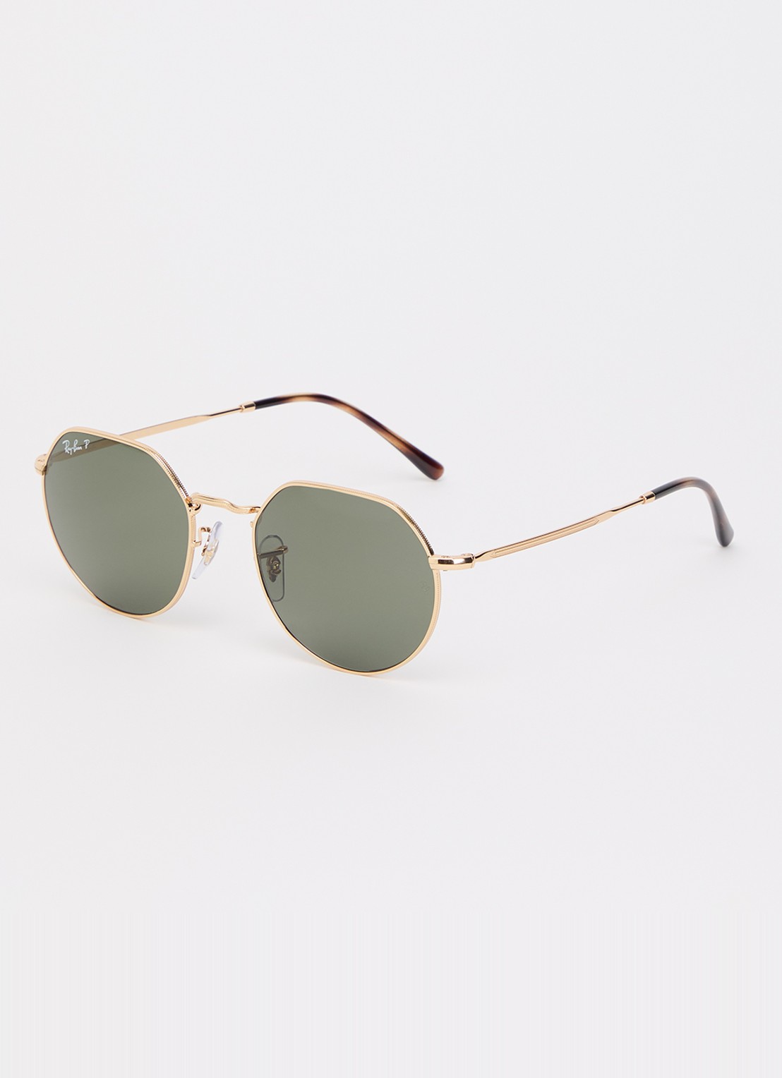 Ray-Ban Jack zonnebril RB3565 - voorkant 4 goud