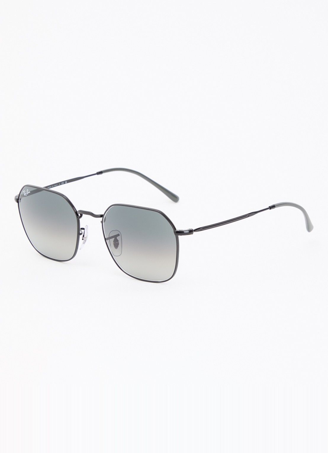Ray-Ban Jim piloten zonnebril RB3694  - voorkant zwart