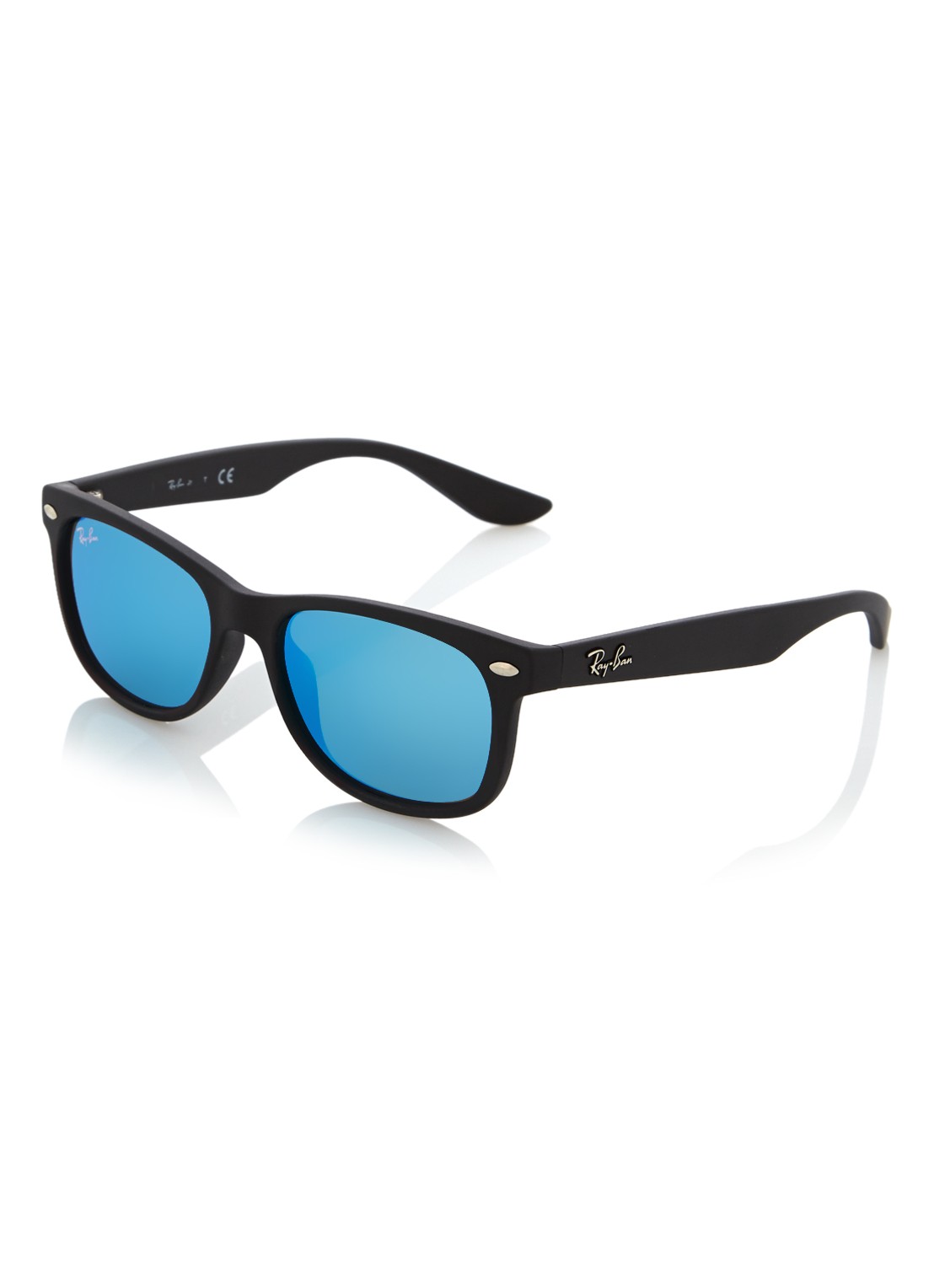 Ray-Ban Junior Unisex zonnebril *0RJ9052S zwart - voorkant 3 zwart