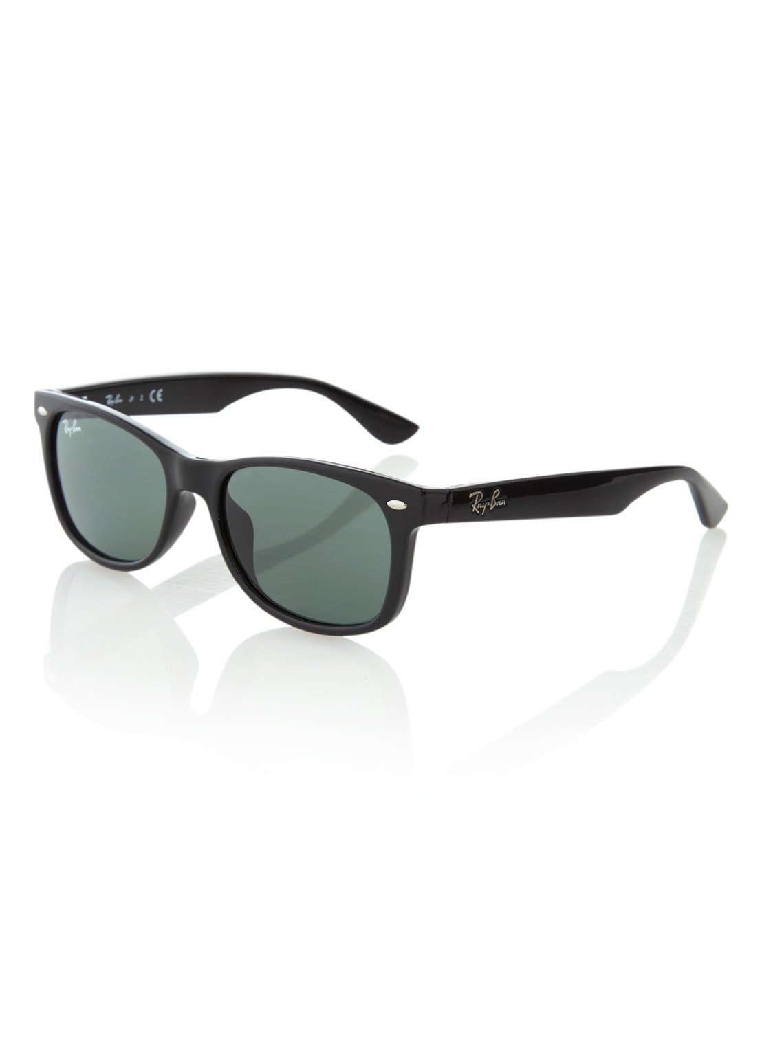 Ray-Ban Junior unisex zonnebril RJ9052S  - voorkant 3 zwart