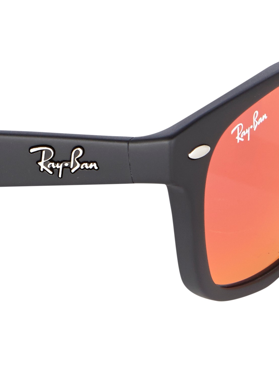 Ray-Ban Junior zonnebril Wayfarer RJ9052S - detail 3 zwart
