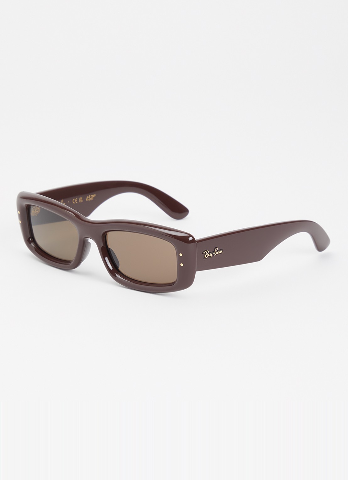 Ray-Ban Kiliane Puffer zonnebril RB4944 - voorkant bruin