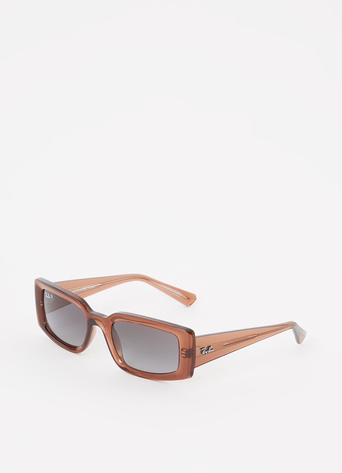 Ray-Ban Kiliane zonnebril RB4395  - voorkant bruin