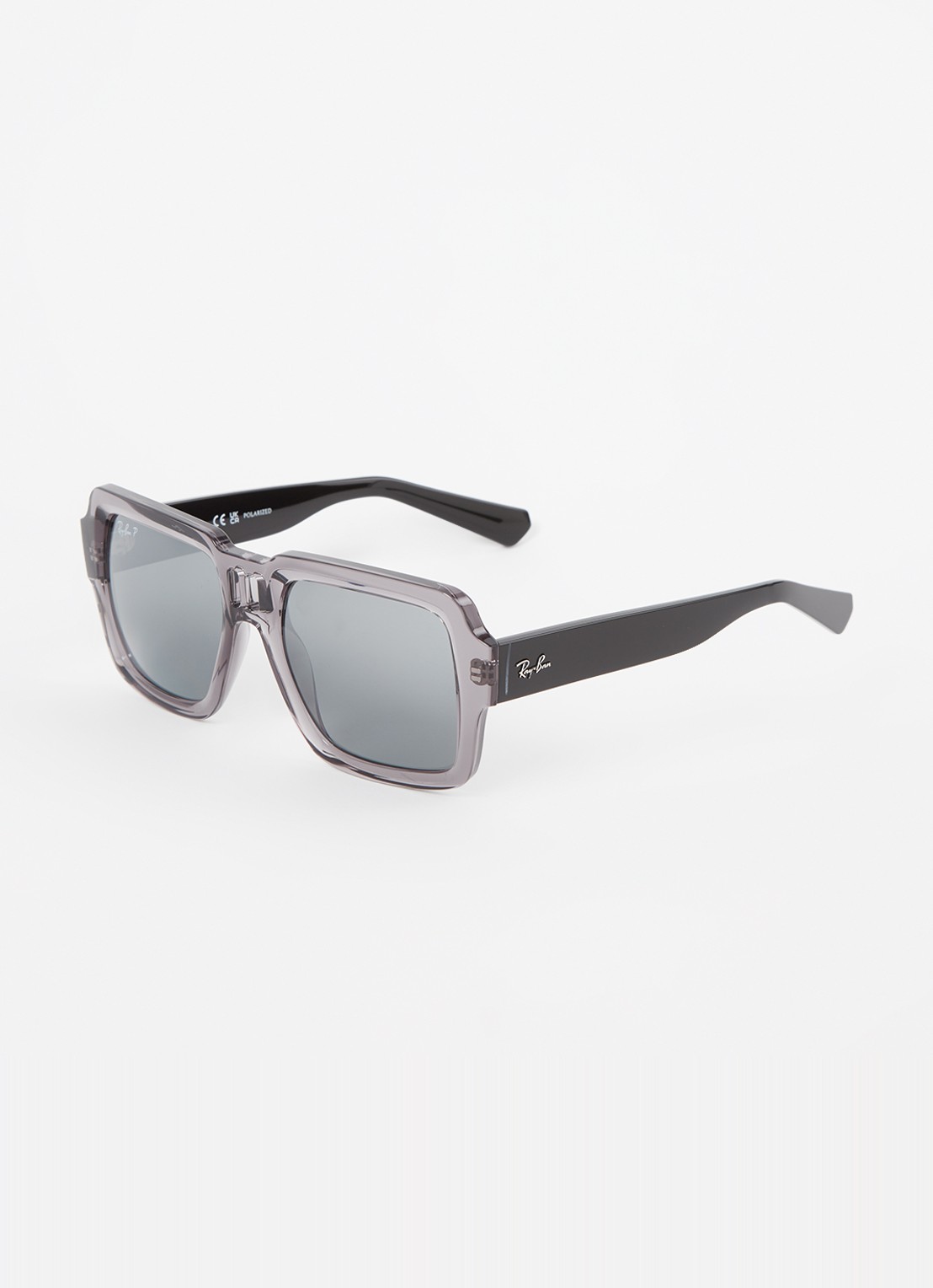 Ray-Ban Magellan zonnebril gepolariseerd RB4408  - voorkant 4 grijs