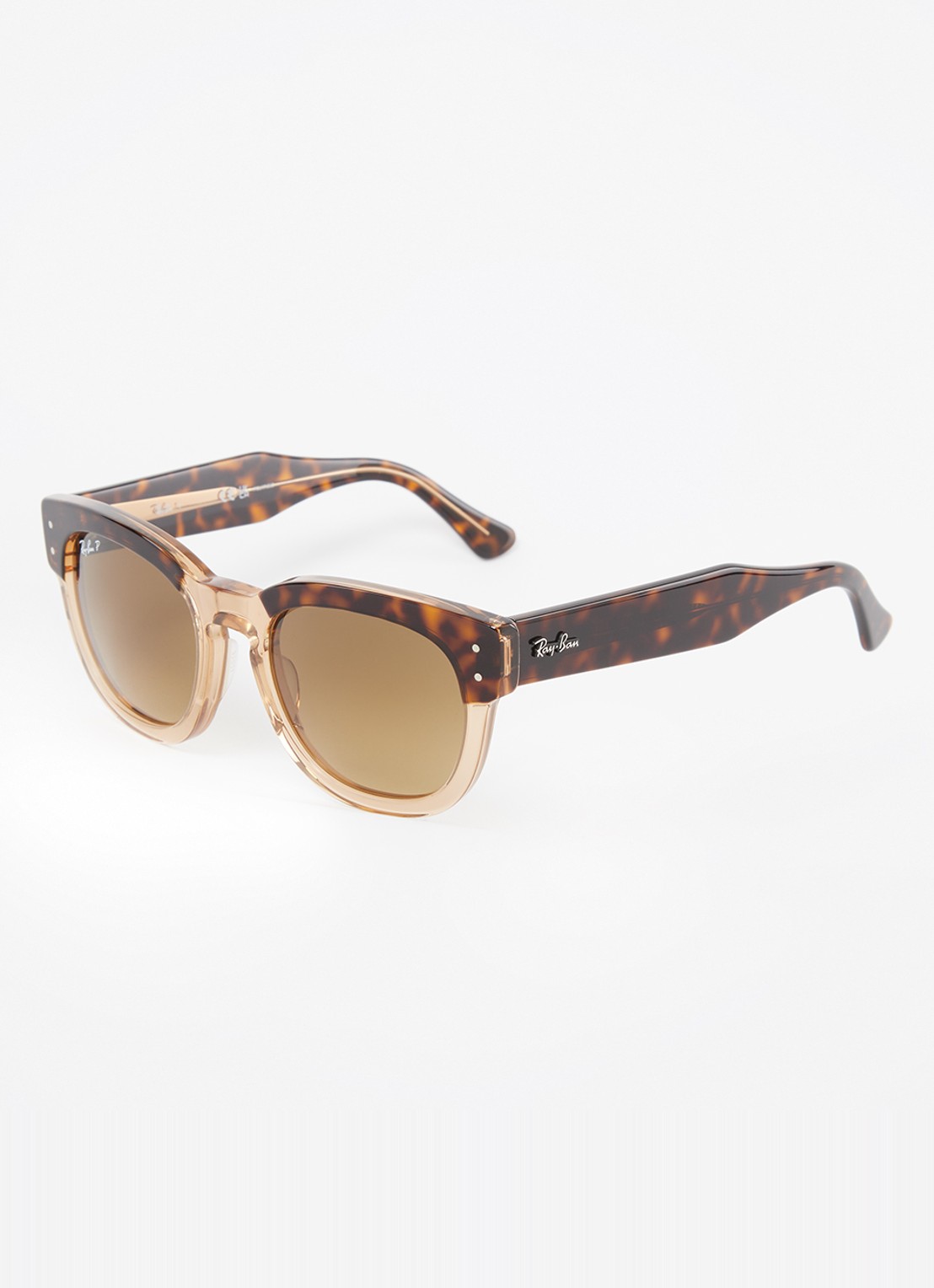 Ray-Ban Mega Hawkeye zonnebril RB0298S  - voorkant bruin