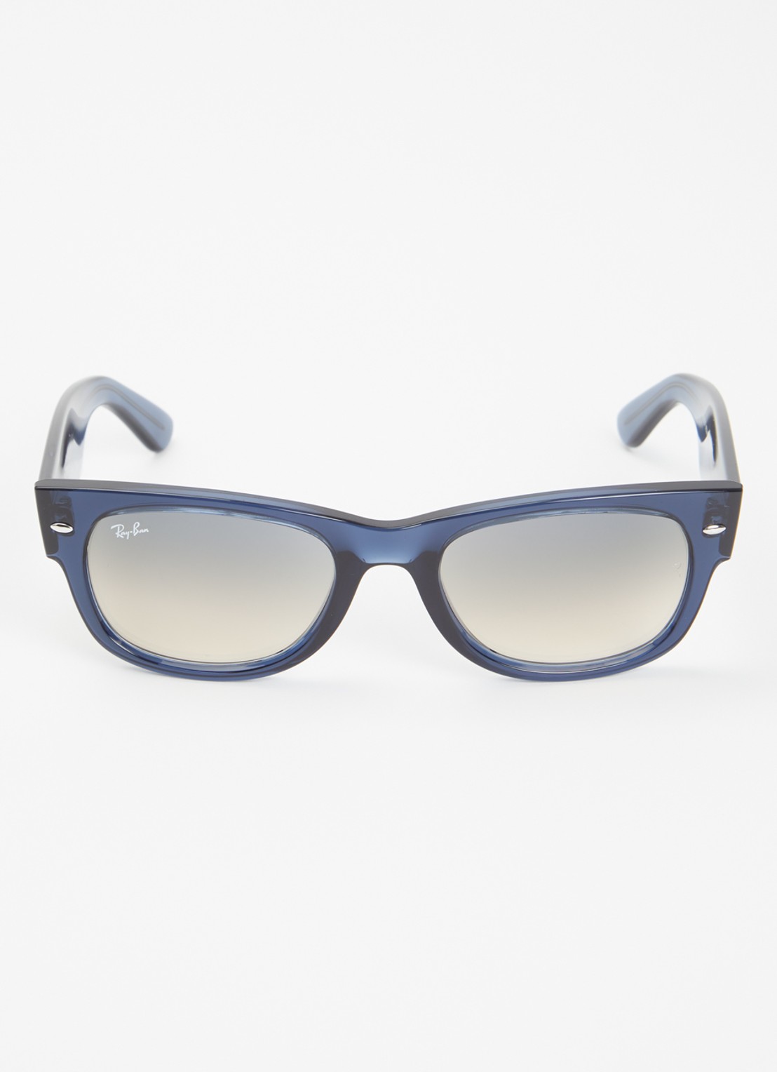 Ray-Ban Mega Wayfarer II zonnebril RB0832S - detail donkerblauw