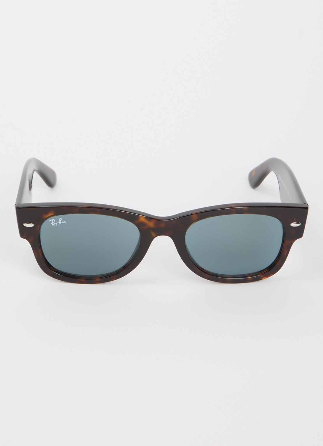 Ray-Ban Mega Wayfarer II zonnebril RB0832S - detail 2 donkerbruin