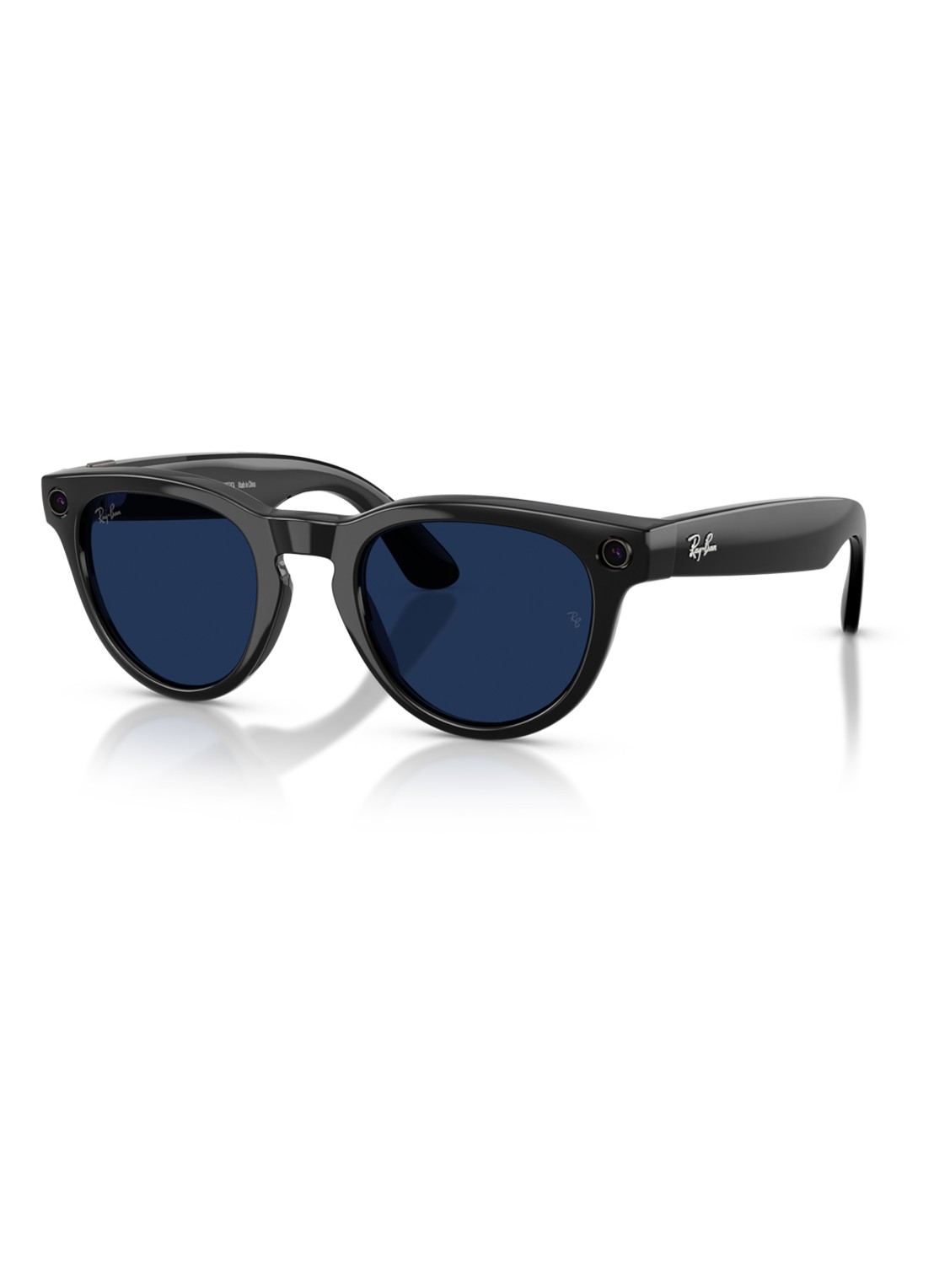 Ray-Ban Meta Low Bridge Fit Headliner RW4013F - voorkant 3 zwart