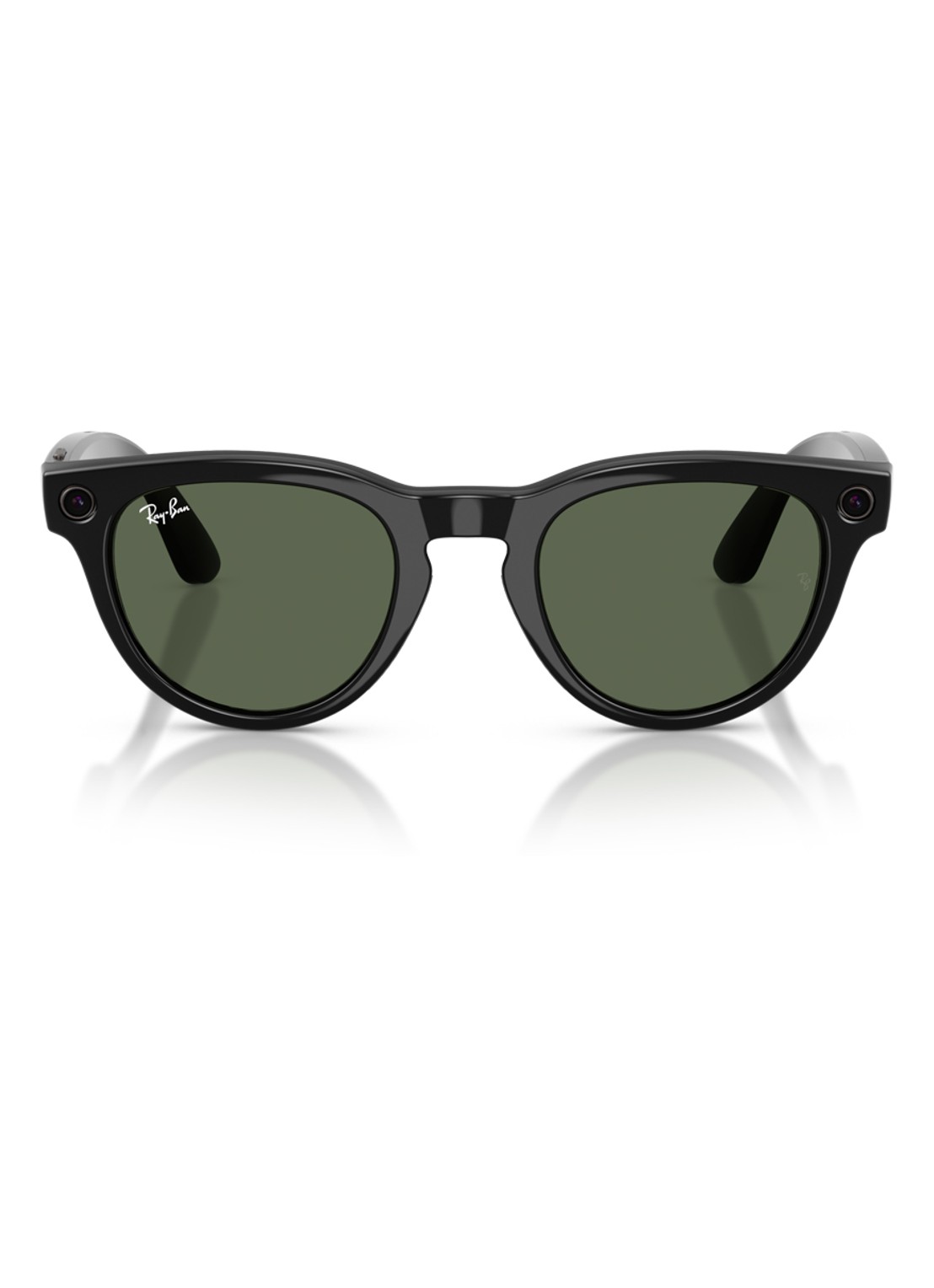 Ray-Ban Meta Low Bridge Fit Headliner zonnebril RW4013F - detail 3 zwart-01
