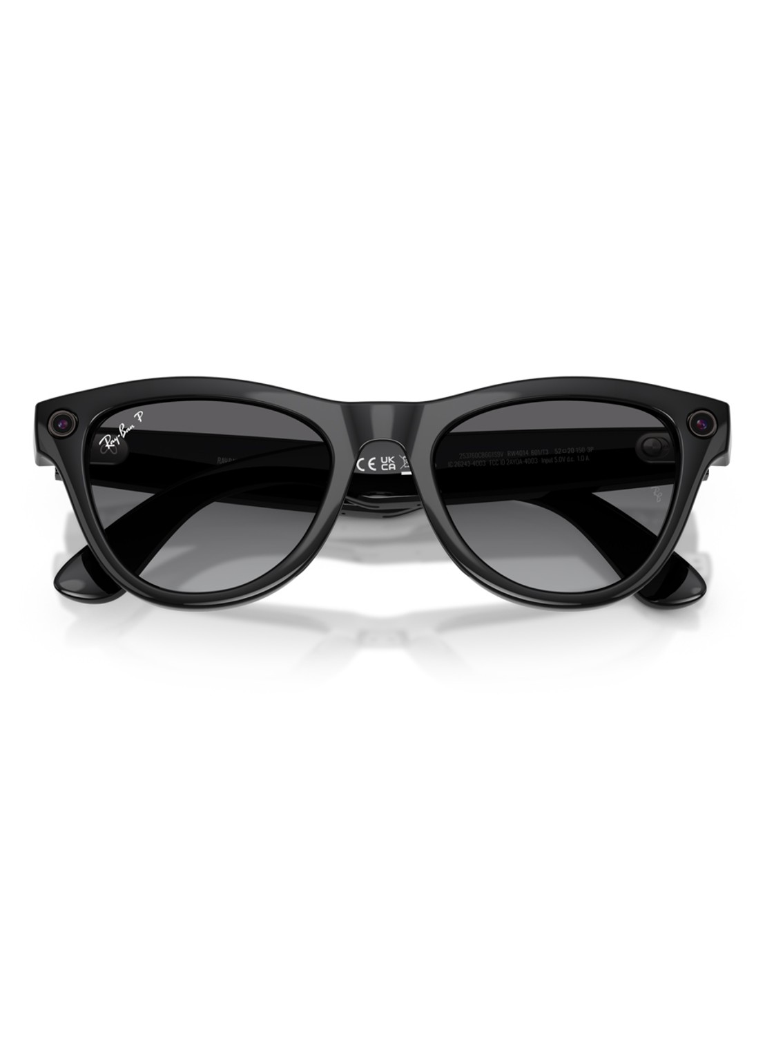 Ray-Ban Meta Skyler zonnebril gepolariseerd RW4014 - detail 3 zwart