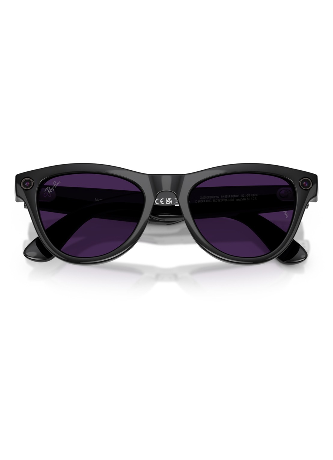 Ray-Ban Meta Skyler zonnebril RW4014 - detail 4 zwart