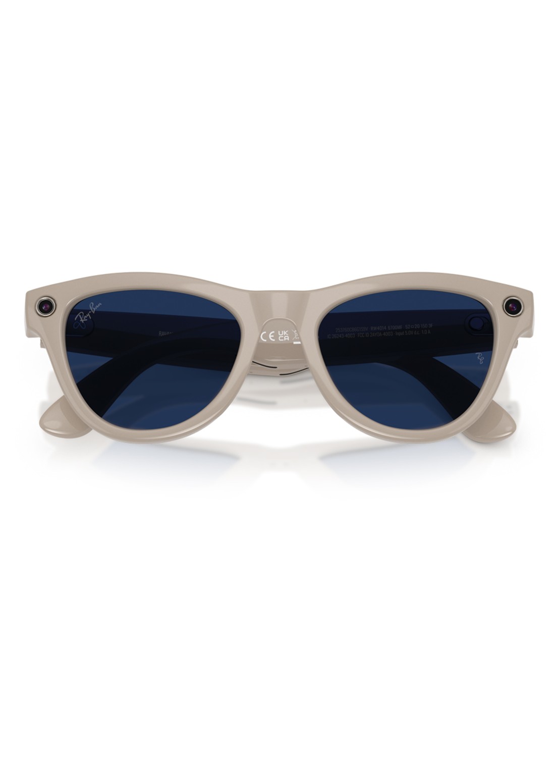 Ray-Ban Meta Skyler zonnebril RW4014 - detail 2 beige