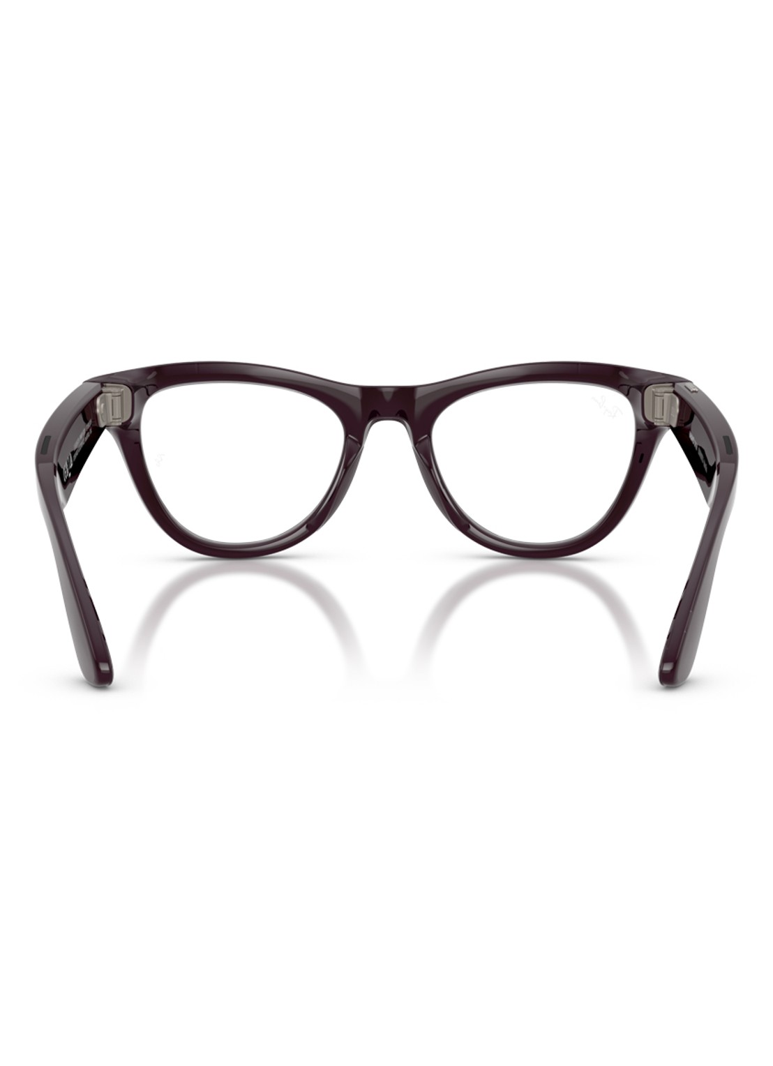 Ray-Ban Meta Skyler zonnebril RW4014 - achterkant 7 bordeauxrood