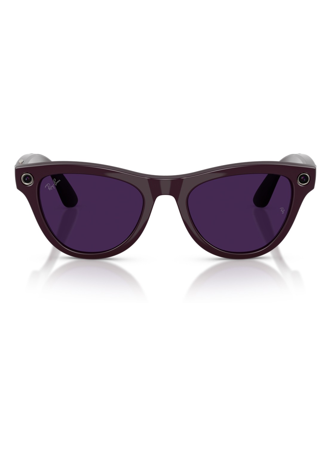 Ray-Ban Meta Skyler zonnebril RW4014 - detail bordeauxrood