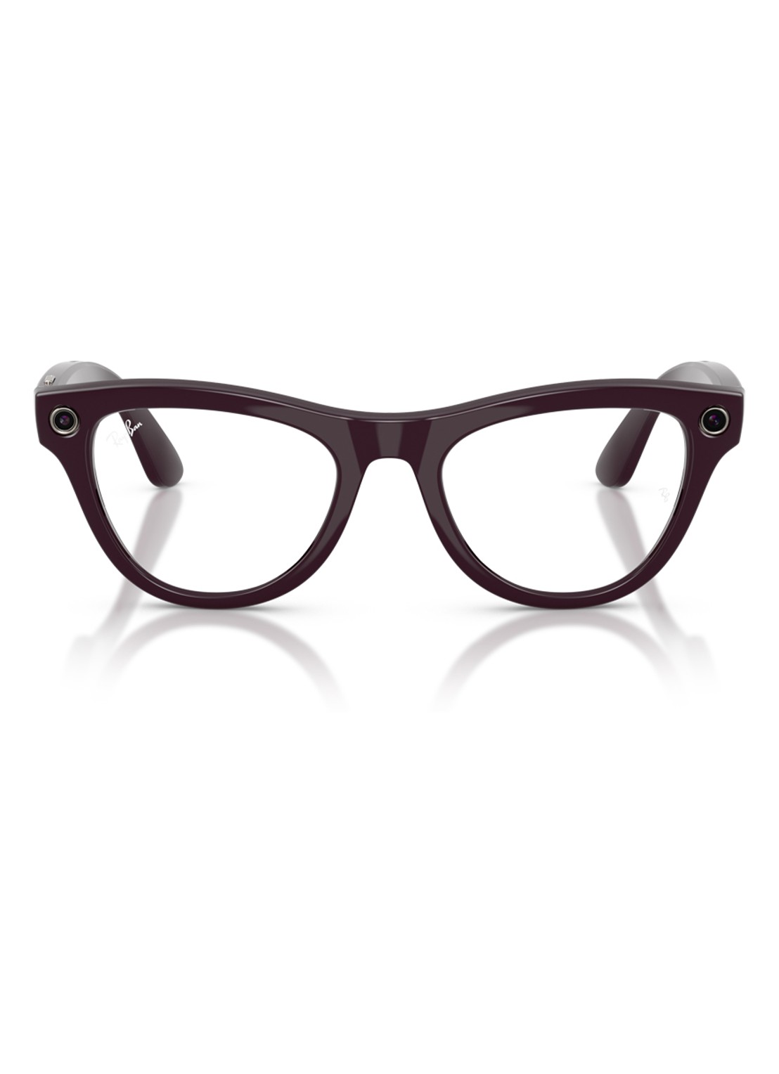 Ray-Ban Meta Skyler zonnebril RW4014 - detail 2 bordeauxrood