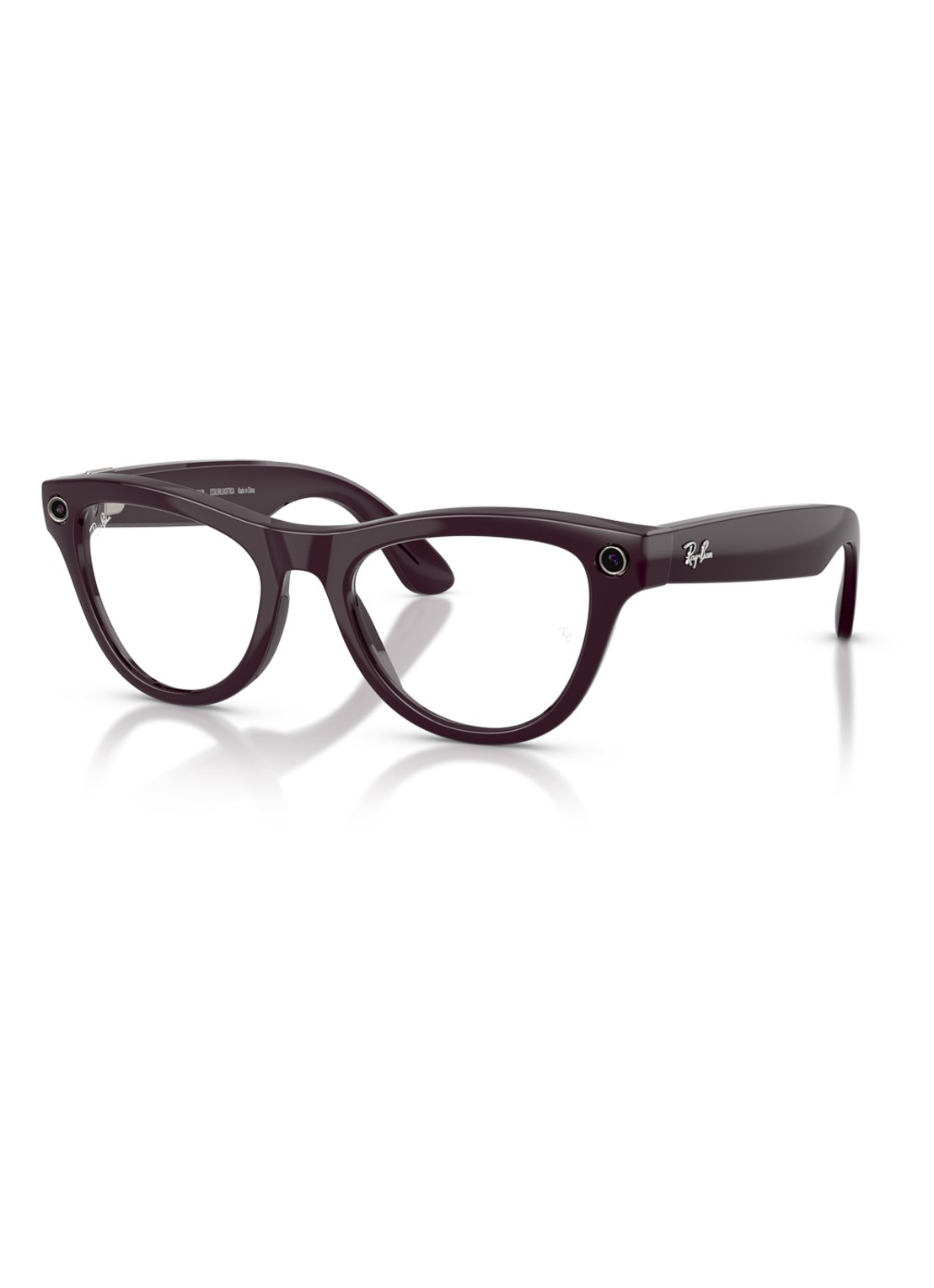 Ray-Ban Meta Skyler zonnebril RW4014 - detail 5 bordeauxrood
