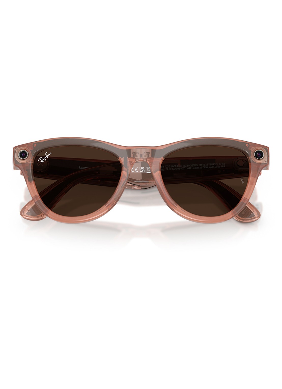 Ray-Ban Meta Skyler zonnebril RW4014 - detail 3 bruin